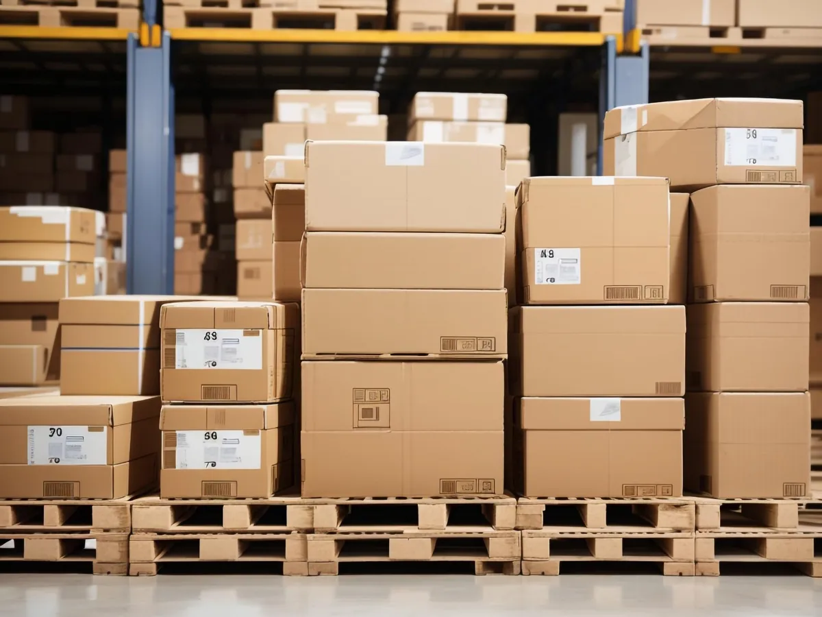 Spedire valigie e bagagli: pacchi e colli su pallet pronti per il ritiro a domicilio e la spedizione Pakkiexpress